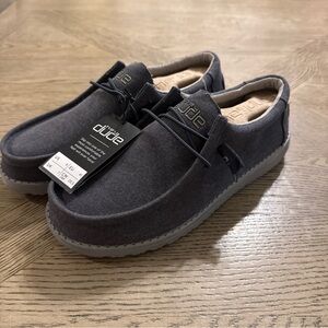 Hey Dude Wally Sox Shoes Mens 8 Stretch Fabric Slip On Comfort Sneakers Oceano